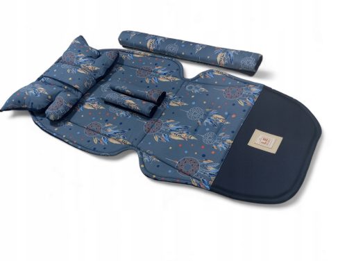 LE BUBU Deluxe Dvostrani Jastuk za Kolica + Ochraniči