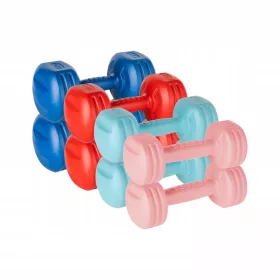    Bitumenske bučice set bučica 20kg 2x1kg 2x2kg 2x3kg 2x4kg REBEL