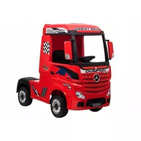    Auto na akumulator TIR kamion Mercedes Actros 4x4 Leather Pilot Red