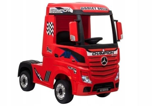  Auto na akumulator TIR kamion Mercedes Actros 4x4 Leather Pilot Red