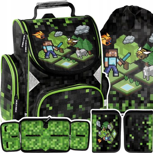 KOLSKI RUZAK ZA DJEČAKE DO 1. RAZREDA PIXELS IGRA ZA IGRAČE