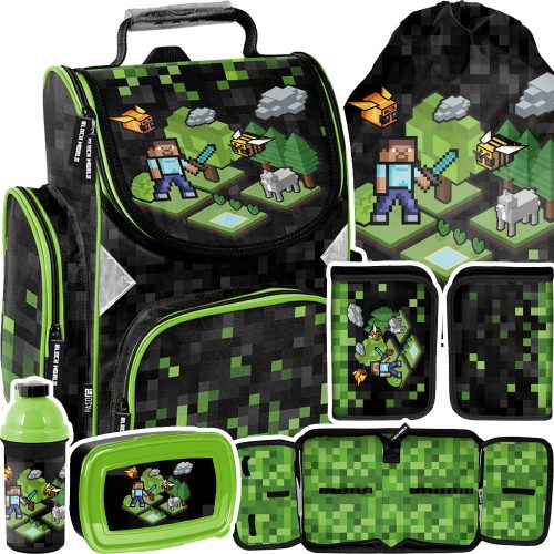 KOLSKI RANAC PASO set za doručak MINECRAFT pikseli