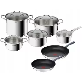    Tefal Intuition Daily Cook set posuda, nehrđajući čelik, 12 kom.