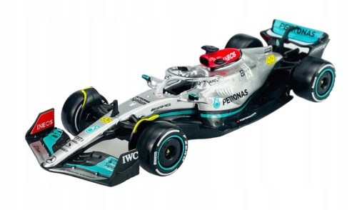 BBURAGO RACE MERCEDES-AMG F1 W13 E #44 HAMILTON 1:43 FORMULA 1 DIECAST MODEL CAR
