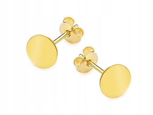 NAUŠNICE CELEBRITY KRUG KOVANICA 8MM SREBRO 925