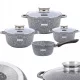  SET MRAMORNIH LONCA POTS FRY FRY SET INDUKCIJA PLIN
