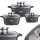  SET POSUDA MARMOR POTS SET INDUKCIJA PLIN