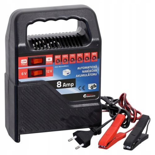  Automatski prijenosni punjač 8Amp, 6/12V