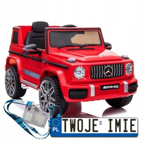  Mercedes G63 AMG crveni auto na baterije