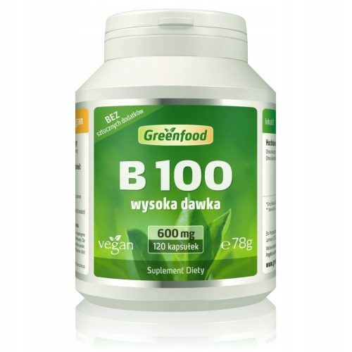 B-Kompleks 100 - visoka doza vitamina B grupa, 120 kapsula