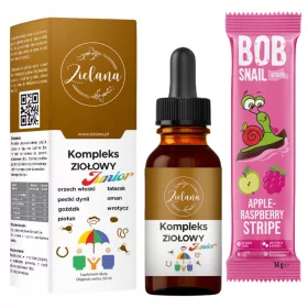   JUNIOR Biljni Kompleks za Djecu 50 ml - Prirodna Formula, Besplatni EBOOK i Grickalica