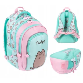   PUSHEEN Mint Četverokomorni Ruksak ST.RIGHR 22L za Školarce
