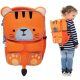Trunki vrtićki ruksak s više odjeljaka za dječake, djevojčice, bijela, crna, nijanse narančaste