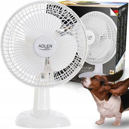  Adler SILENT stolni ventilator bijeli