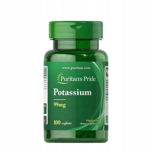 Puritan's Pride Kalijev glukonat 99 mg tablete