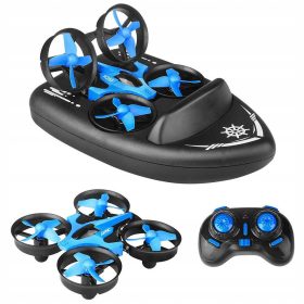 3-u-1 RC Dron Brod Automobil JJRC H36F Avion