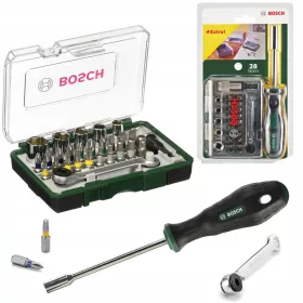   Set bitova i nasadnih čegrtaljki 28 elemenata X-Line Bosch 2607017331