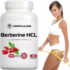   Herkules Berberine HCL - 100 kapsula za potporu metabolizmu i razinu šećera u krvi
