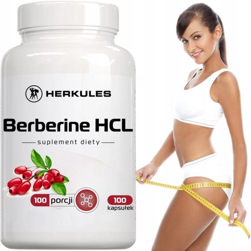 Herkules Berberine HCL - 100 kapsula za potporu metabolizmu i razinu šećera u krvi