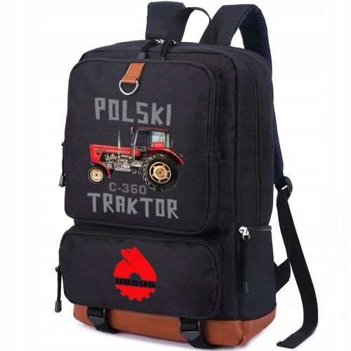 Ruksak za školu s više pretinaca u različitim bojama