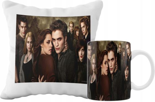  ŠALICA I JASTUK SET TWILIGHT SAGA SERIJA IDEJA ZA DAR GRAFIKA