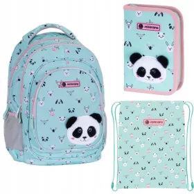   Hash Školski Ruksak s Više Odjeljaka Shades of Blue, Shades of Green, Multicolour 20 l