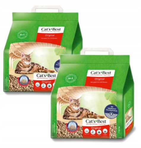 Cat's Best Original Set 10L / 4.2kg (2 x 5L / 2.1kg)