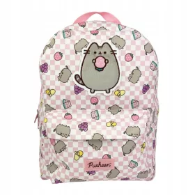 PUSHEEN FRUITS mačji ruksak s plišanom aplikacijom 37cm