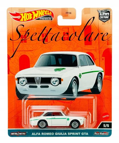 HOT WHEELS 2021 VRHUNSKI ALFA ROMEO GIULIA SPRINT GTA 5/5 HKC50 1:64