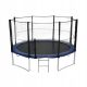TRAMPOLINA ZA VRT 251 cm SA MREŽOM I LESTVAMA