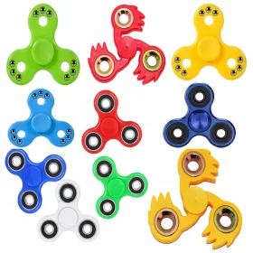    ANTISTRES IGRAČKA, SPRAVICA ZA SVAKOGA, RUČNI SPINNER, SET 10 SPINERA