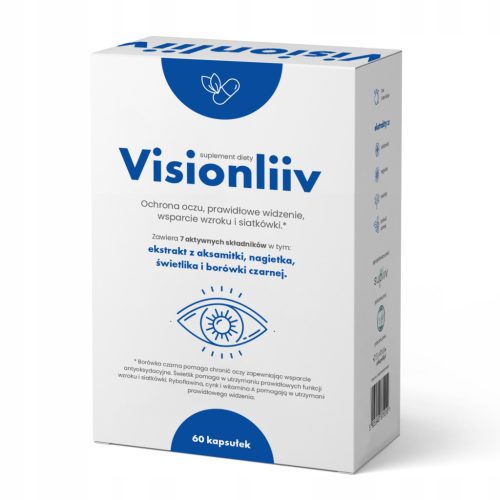 Visionliiv60 Kapsule – Dodatak Prehrani za Zaštitu i Podršku Zdravlja Očiju