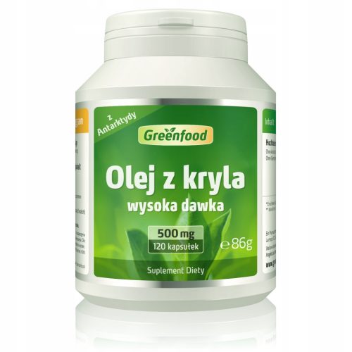 Krill Oil 500 mg - Bogat izvor Omega-3 za zdravlje srca i mozga