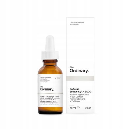 The Ordinary, Kofeinska otopina 5% + EGCG, Serum za područje oko očiju s kofeinom, 30 ml