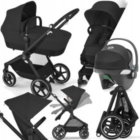 Cybex Eos Lux 2u1 BLK Moon Black dječja kolica 3u1