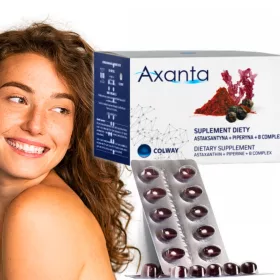   Axanta COLWAY 60 kapsula - Moćan antioksidans s astaksantinom i piperinom
