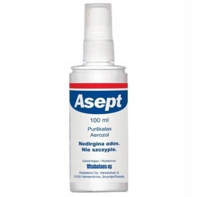 Asept dezinfekcijski sprej za kožu 100 ml