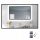  LED OGLEDALO COB 480 LED/1m U CRNOM ALUMINIJSKOM OKVIRU LOFT 120x60 cm