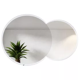    Okruglo ogledalo, dvostruko LED 90 cm i 70 cm - 135 cm desno