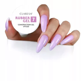   CLARESA GUMENI GEL 7 GEL ZA IZGRADNJU GUSTE S TIKSOTROPIJOM LAVANDE 90 g