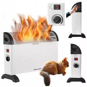 Velaco 2000 W bijela konvektorska grijalica