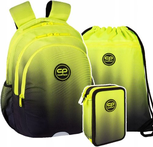 CoolPack Školski Ruksak Set 3 dijela - Žuti Ombre Gradient Lemon