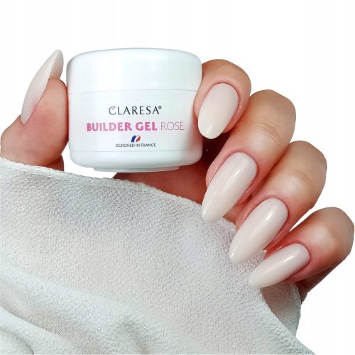 Ružičasti graditeljski gel Claresa Rose 25 ml