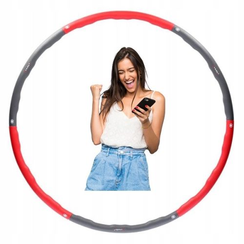 Hula hoop s HMS nitnama 100 cm, višebojni