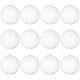  Akrilne kuglice, prozirne, plastične, 8 cm, 12 kom