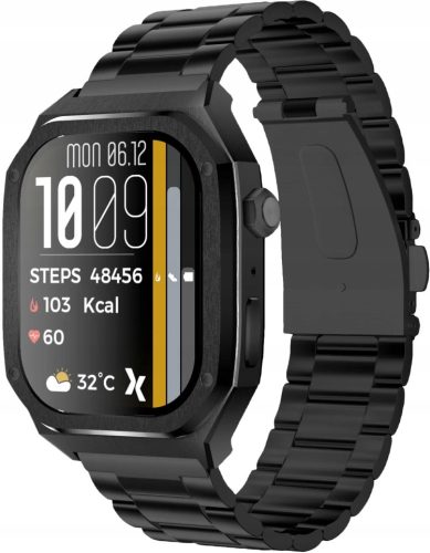 Pametni sat Maxcom FW65 Iron S Amoled 1,95" vodootporan crni