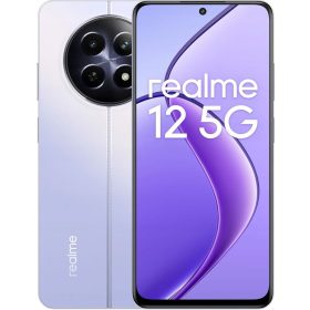   Realme 12 5G pametni telefon 8/256GB 6,72" AMOLED 120Hz 108 Mpx kamera Ljubičasta