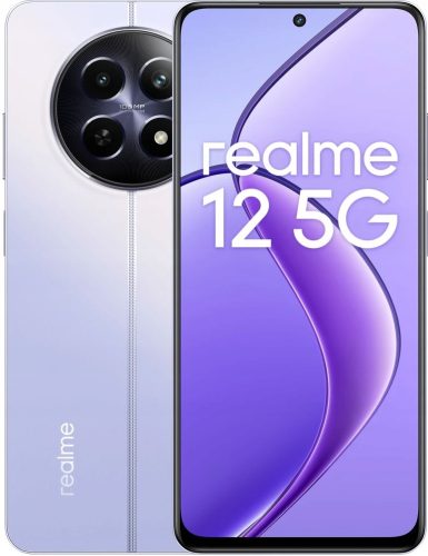 Realme 12 5G pametni telefon 8/256GB 6,72" AMOLED 120Hz 108 Mpx kamera Ljubičasta