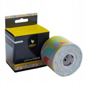   YellowTAPE Kinesiotaping traka - pastelni apstraktni, 5 cm x 5 m