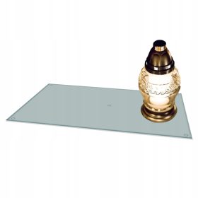    GROBLJE stalak za svijeće, cvijeće, 52x35, proziran, za SPOMENIK